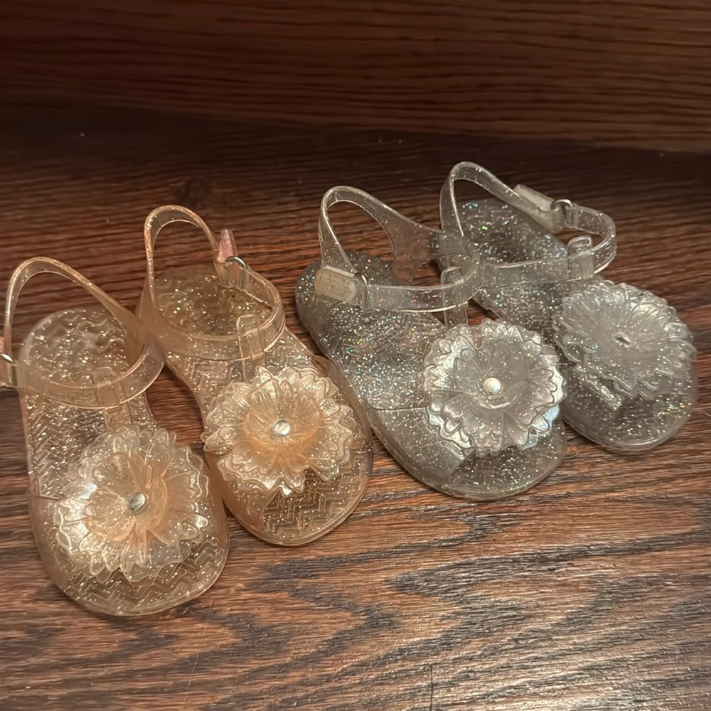OLD NAVY - Bundle of 2 Baby Girls Jelly Sandals